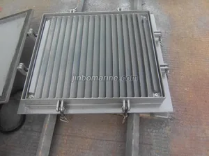 Marine Steel Watertight Louver with Cover thumbnail 1