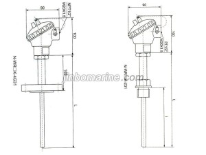 Marine Temperature Sensor WZPK Series