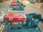 Medium Pressure Air Cooled Marine Diesel Engine Air Compressor