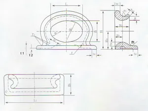 CB34-76 C Type Mooring Chock thumbnail 3