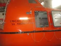 NK Approval Tanker Version Totally Enclosed Lifeboat And Rescue Boat 6
