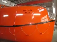 NK Approval Tanker Version Totally Enclosed Lifeboat And Rescue Boat 5