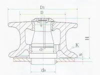 NS2585 Type Marine Warping Roller 3