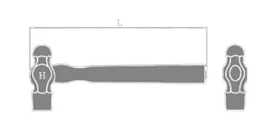 Non-Sparking Ball Pein Hammer thumbnail 1