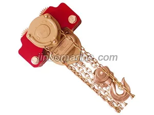 Non-Sparking 3 Tons Chain Hoist With Trolley thumbnail 2