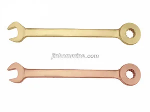 Non-Sparking Combination Ratchet Wrench thumbnail 1