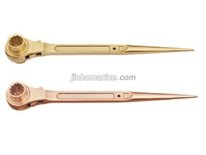 Non-Sparking Crowbar Ratchet Wrench