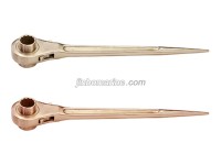 Non-Sparking Crowbar Ratchet Wrench