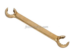 Non-Sparking Flare Nut Open Ring Wrench