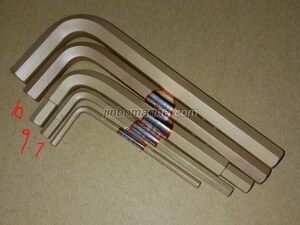 Non-Sparking Hex Key With Ball Wrench