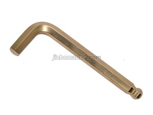 Non-Sparking Hex Key With Ball Wrench
