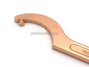 Non-Sparking Hook Wrench With Pin thumbnail 3