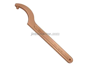Non-Sparking Hook Wrench With Pin thumbnail 1