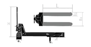 Non-Sparking Hydraulic Pallet Truck thumbnail 1