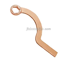 Non-Sparking Single Bent Hex Box Wrench thumbnail 1