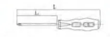 Non-Sparking Slotted Screwdriver thumbnail 1