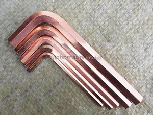 Non-spark Beryllium bronze alloy Aluminum bronze Hex Key Wrench Set thumbnail 2