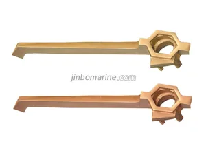 Non-spark Beryllium bronze alloy Aluminum bronze alloy Multipurpose Bung Wrench thumbnail 2