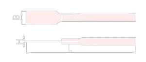 Non-sparking Long Plastic Handle Scraper thumbnail 1