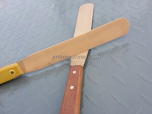 Non-sparking Long Wooden Handle Spatula Knife