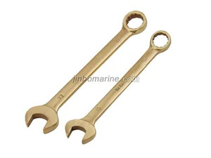Non-sparking Open and 12 Point Box Combination Heavy Wrench: thumbnail 1