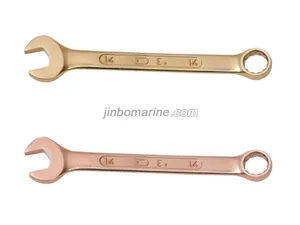 Non-sparking Open and 12 Point Box Combination Wrench thumbnail 1