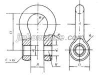 O Type Ship Shackle GB559