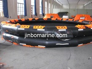 Open Reversible Inflatable Life Raft