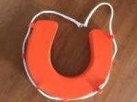Orange U Type Horseshoe lifebuoy