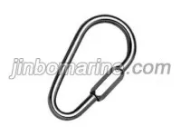 Pear Shaped Quick Link, SS304 OR SS316, Steel Electric Galvanized 1