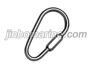 Pear Shaped Quick Link, SS304 OR SS316, Steel Electric Galvanized thumbnail 1