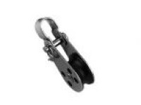 Pulley Block-Type D (With Bracket And Pin Rivet) Nylon, Sheave