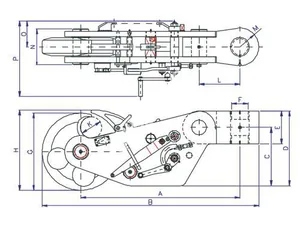 Pneumatic Control Disc type Towing Hook thumbnail 5