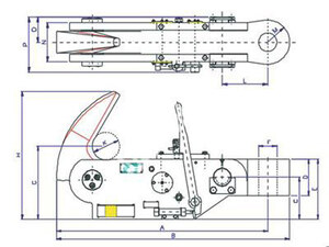 Pneumatic Control Harbour Type Towing Hook