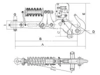 Pneumatic Control Spring Towing Hook 3