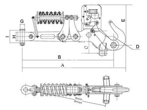 Pneumatic Control Spring Towing Hook