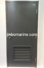 Steel Fire proof door BT1NN2000GW with louver thumbnail 1
