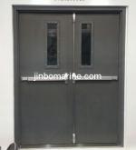 Steel fire door with WH