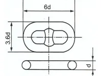 R4 Offshore Stud Link Mooring Chain 3