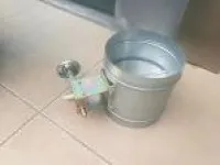 Round Manual Airtight Damper 1