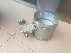 Round Manual Airtight Damper