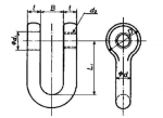 SC Type JIS B2801 Straight Shackle