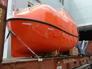SOLAS Approval Totally Enclosed Lifeboat thumbnail 1