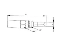 Swage Eye Terminal, SS304 OR SS316 1