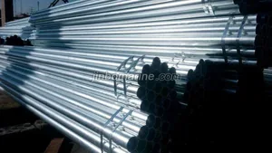 Schedule 40 Hot Dip Galvanized Carbon Seamless ERW Steel Pipe thumbnail 1