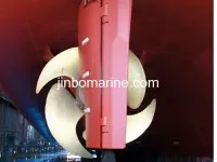 Semi-spade flap rudder 2
