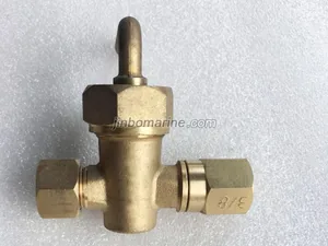 Shipbuilding Bronze 20K Pressure Gauge Cock JIS F7343 thumbnail 1