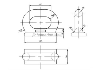 Single Type PE-1 D Type Eye Plate