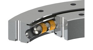 Single row four point contact ball slewing bearing (01 Series)