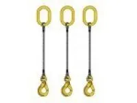 Slingle leg spliced wire rope sling for sale 1